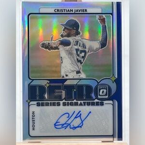 Cristian Javier Sticker Auto